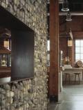 Gabion Interior Bar design