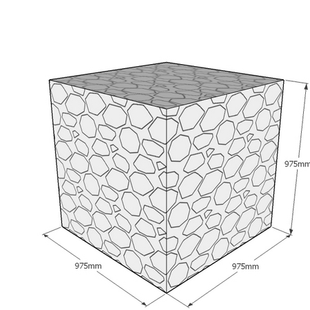 975mm cube gabion