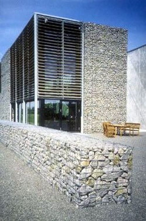 gabion partion wall