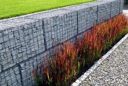 vertical gabion wall